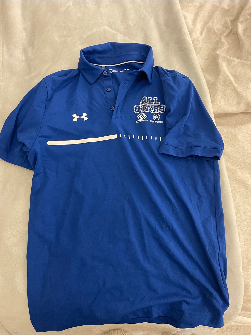 Under Armour Royal Blue All Stars Polo Shirt